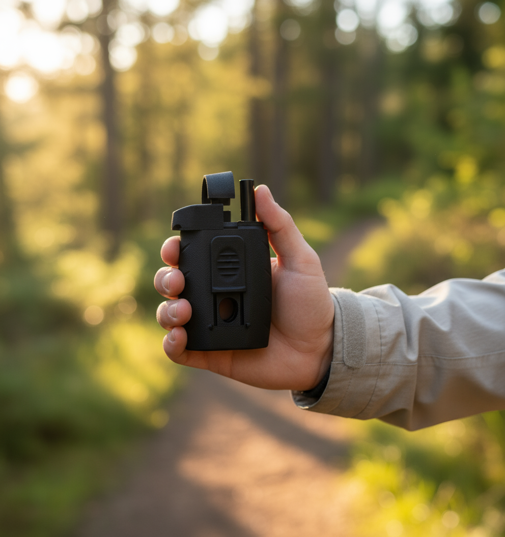 The Dig In Dugout lifestyle image with person